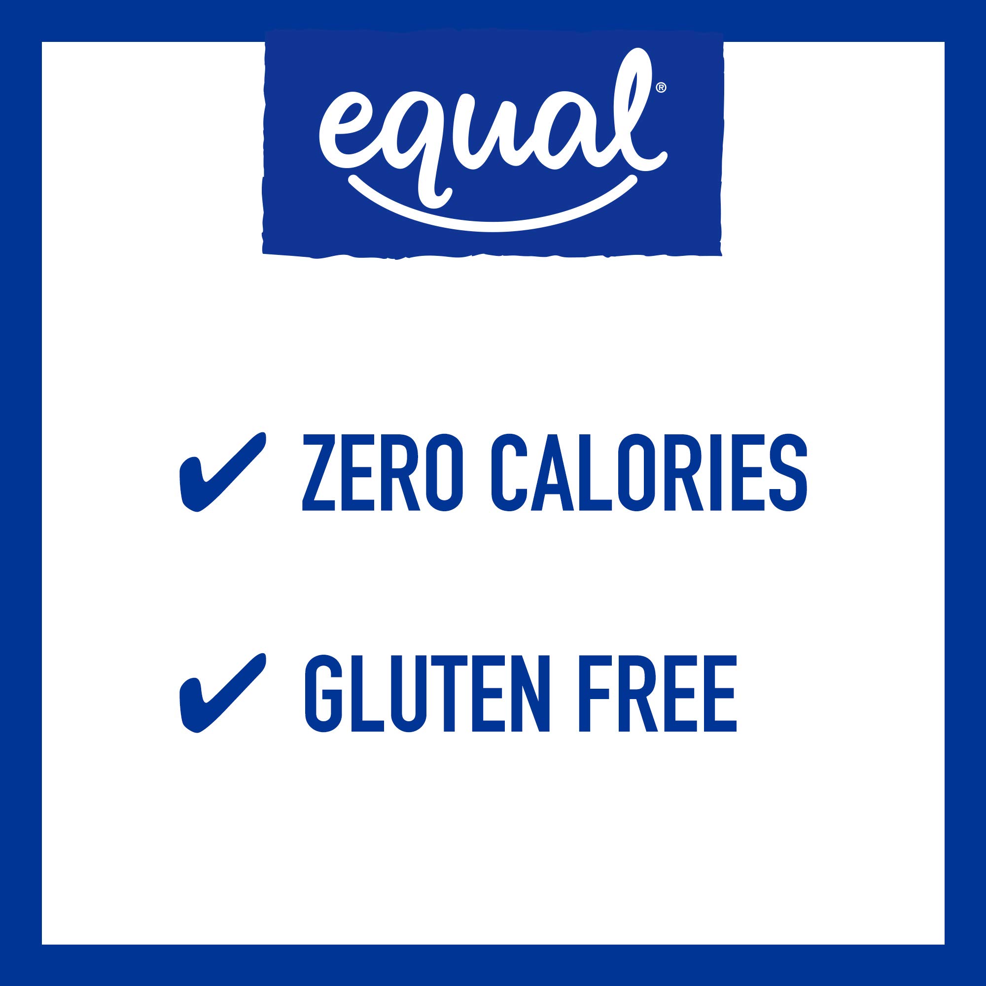 EQUAL 0 Calorie Sweetener, Sugar Substitute, Zero Calorie Sugar Alternative Sweetener Packets, Sugar Alternative, 800 Count