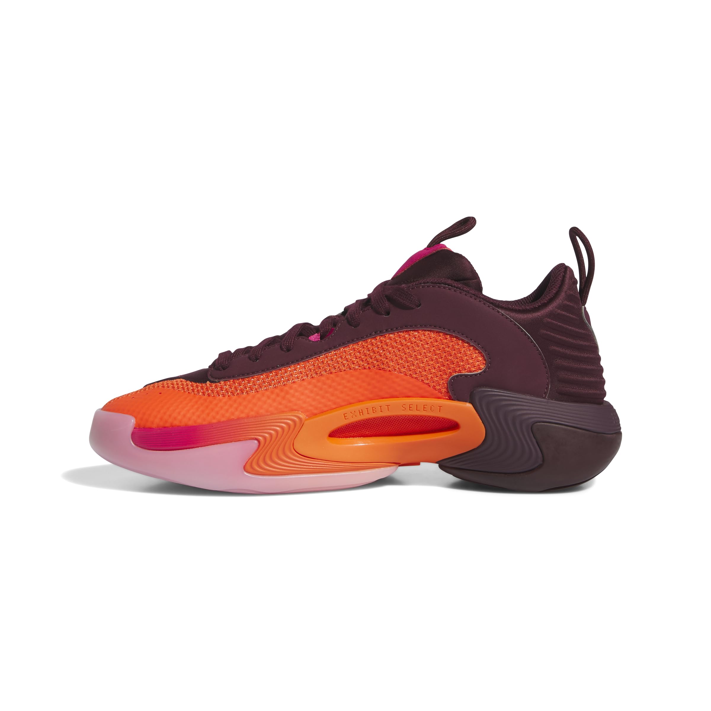 adidas Women’s Exhibit Select 2.0, Maroon/Semi Impact Orange/Supplier Colour, 11