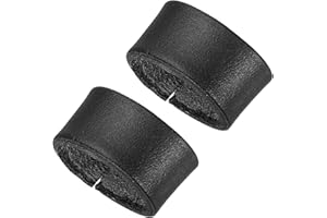 PATIKIL Leather Loop Keeper, Leather Loops Belt Keeper Loops Retainer Straps Replacement,