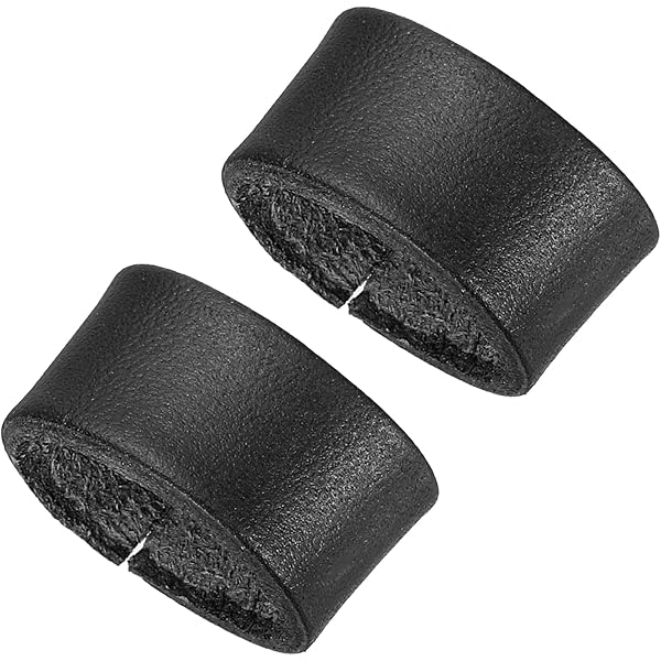 Perfect Fit Shield Leather Belt Keepers - 3/4 Inch Duty Belt Keepers For Belts Up To 2.25 Inches Wide (4 Pack)
