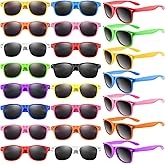 TUPARKA Sunglasses Party Favors Neon Colors Sunglasses Bulk Goody Bag Fillers for Beach Birthday Party Pool Party Supplies