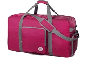 Foldable Duffle Bag 24" 28" 32" 36" 60L 80L 100L 120L for Travel Gym Sports Lightweight Luggage Duffel By WANDF