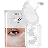 CHARDE Eye Bag Lift 1100 Shot Reedle Patch | Advanced Under-Eye Care with Lift Tox 50.2%, Cica Exosome, Niacinamide for Dark Circles & Puffiness | Korean Skin Care | 8 Patches (4 pairs)