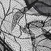 Peyan Halloween Decoration Black Lace Spiderweb Bat Fireplace Cover Party Hanging Curtain 36.6