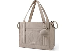 BAGSMART Diaper Bag Tote Puffer Tote Bag Lightweight Baby Bag with Insulated Pockets, Pacifier Case