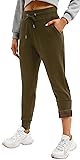 IUGA Fleece Lined Sweatpants Women Joggers with