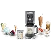Ninja NC501 CREAMi XL Deluxe 11-in-1 Ice Cream and Frozen Treat Maker, with 2 XL Family Size Pint Containers