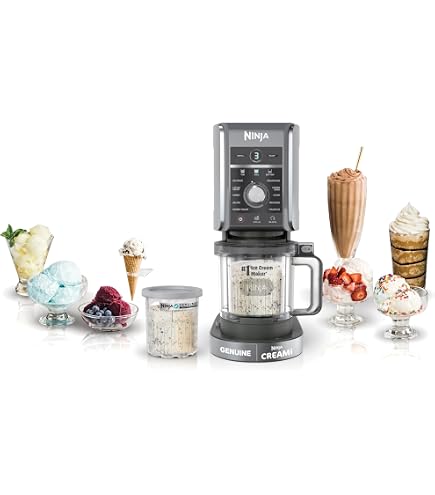 Amazon.com: Ninja CREAMi Deluxe 10 In 1 Ice Cream and Frozen Maker