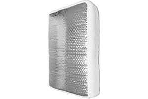 RVINGPRO RV Vent Insulator 14" x 22" x 3" RV Vent Pillow RV Skylight Insulator with Reflective Surface for Rectangular Skylight in Hallway