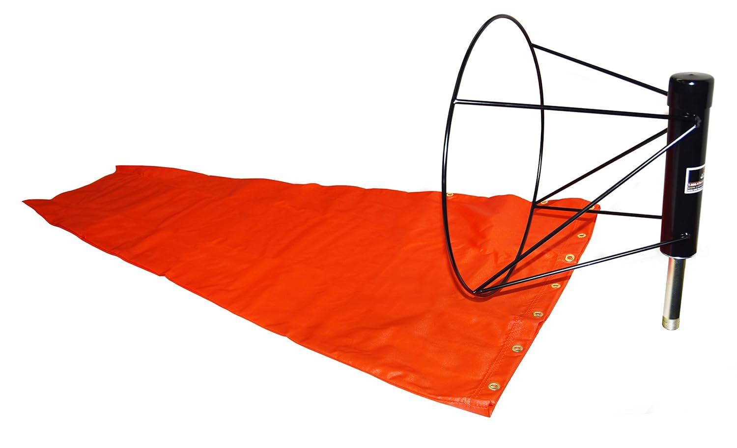 Airport Windsock Corporation 18" X 60" Orange Windsock