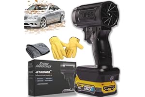 Storm Industries Jet Blower 2.0, 2026 New Turbo Double Leaf Blower, Storm Car Air Dryer, 160,000 RPM of Cordless Blowing Powe