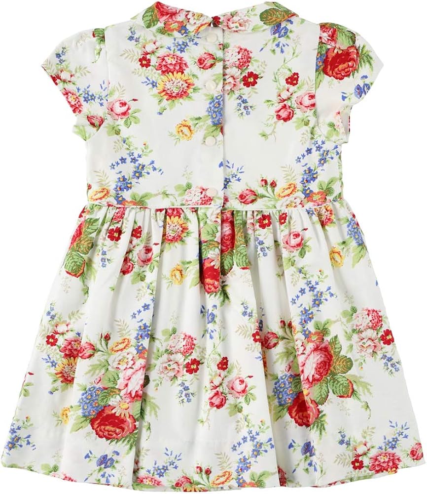 Amazon Co Jp ラルフローレン キッズ ワンピース 花柄 ポロ ベビー Polo Ralph Lauren Printed Oxford Ss Floral Dress Spring 半袖 ワンピース Girls サイズ 3t カラー White 並行輸入品 服 ファッション小物