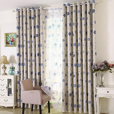 Buy Zimaes Friendly Rustic Look Grommet Top Room Darkening Privacy