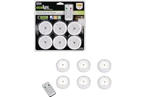 Good Earth Lighting BO1182-WHG-03LF6-E Tap Puck, White Molded
