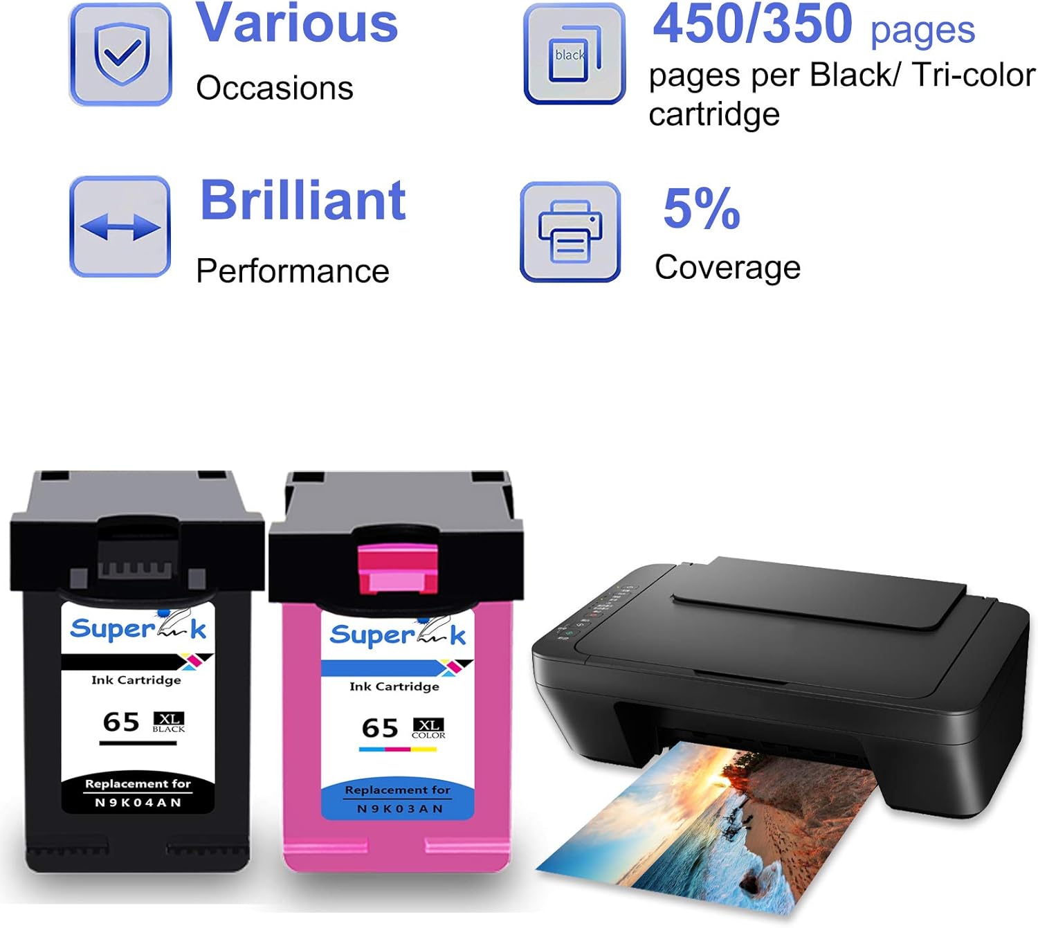 envy 5052 printer ink