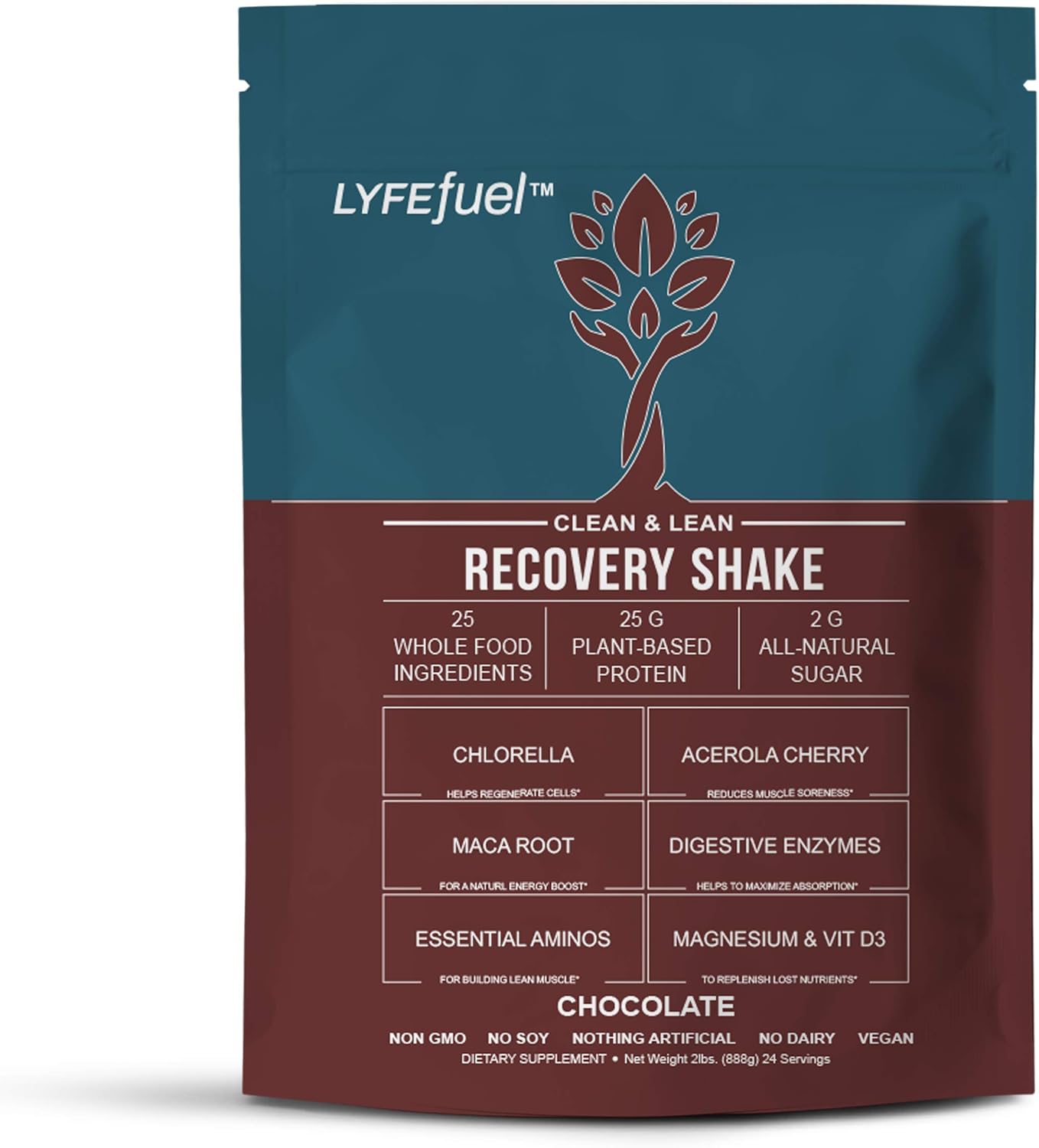 PostWorkout Recovery Shake by LYFE Fuel AllinOne Sports Nutrition