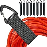 Extension Cord Organizer(8 Pack), Garage Organization and Storage, 16-Inch(Unfolded) Heavy Duty Storage Strap for Extension C