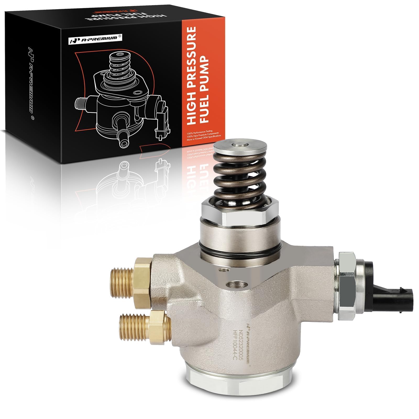 Photo 1 of A-Premium High Pressure Fuel Pump Compatible with Audi A8 Quattro 2011-2012/2014, RS5 2013-2015, 4.2L 6.3L, Replace# 079127025Q, 079127026R
