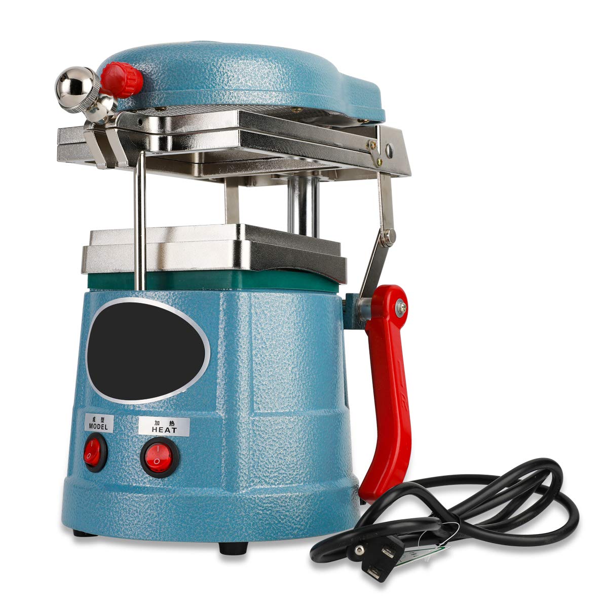Dental Vacuum Forming Molding Laminating Machine 110V, Vacuform Thermforming Lab Equipment Heat Molder for Laboratory -Steel ball & Manual Instruction Included : Beauty