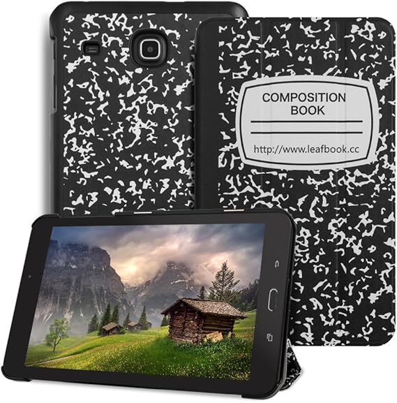Amazon Com Samsung Galaxy Tab E 8 0 Case Leafbook Samsung Tab E