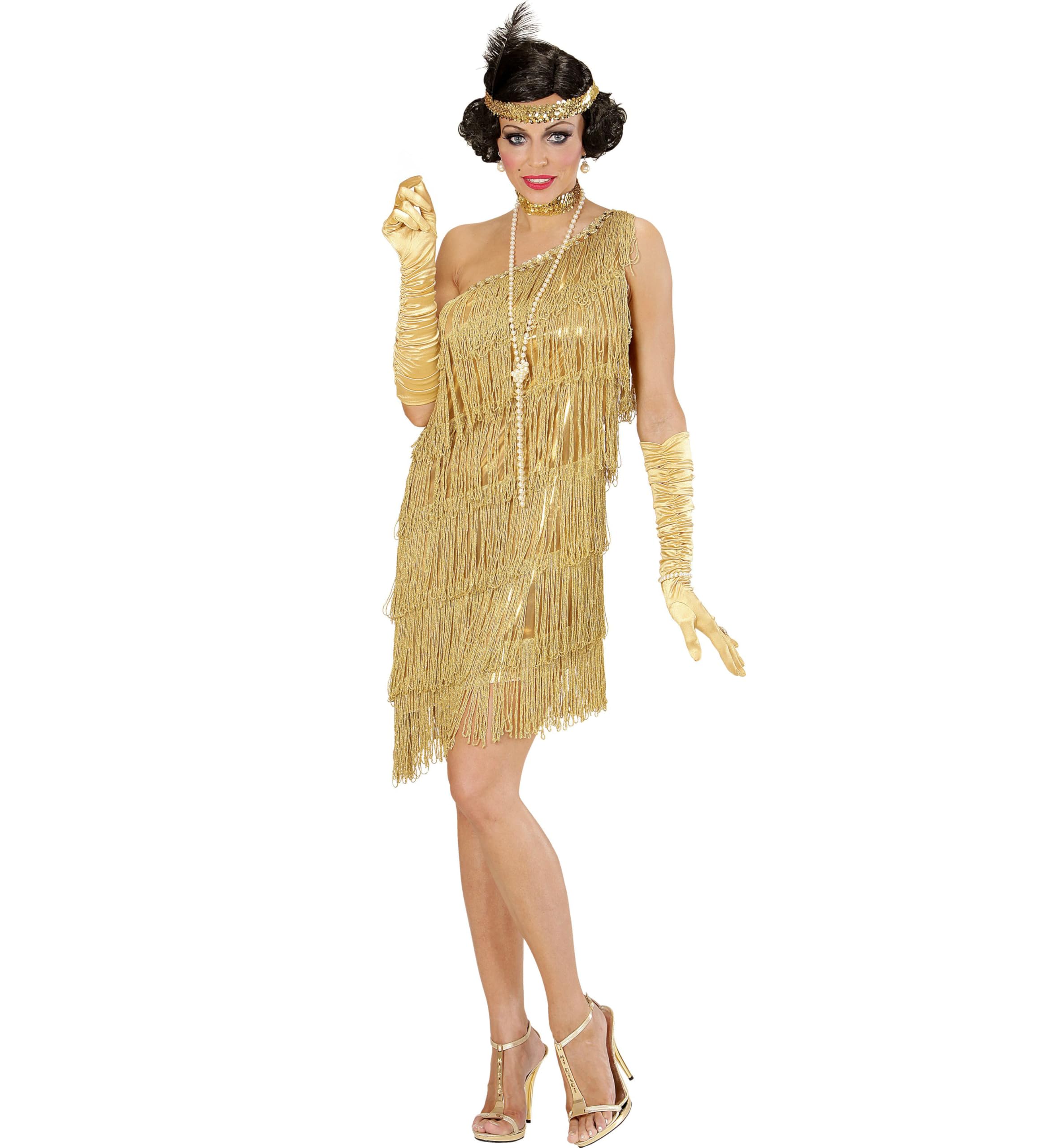 Widmann 73553 ? Adult Fancy Dress Costume with Dress, Choker, Headband and Feather