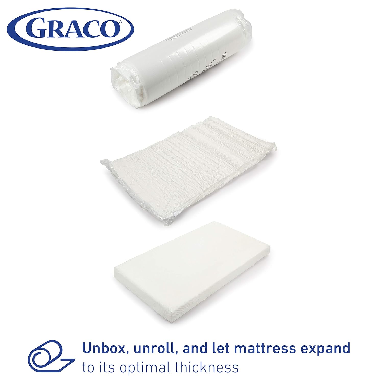 Graco Premium Foam Crib and Toddler Mattress in a Box – GREENGUARD Gold Certified, Non-Toxic, Breathable, Removable Washable Water Resistant Outer Cover : Baby