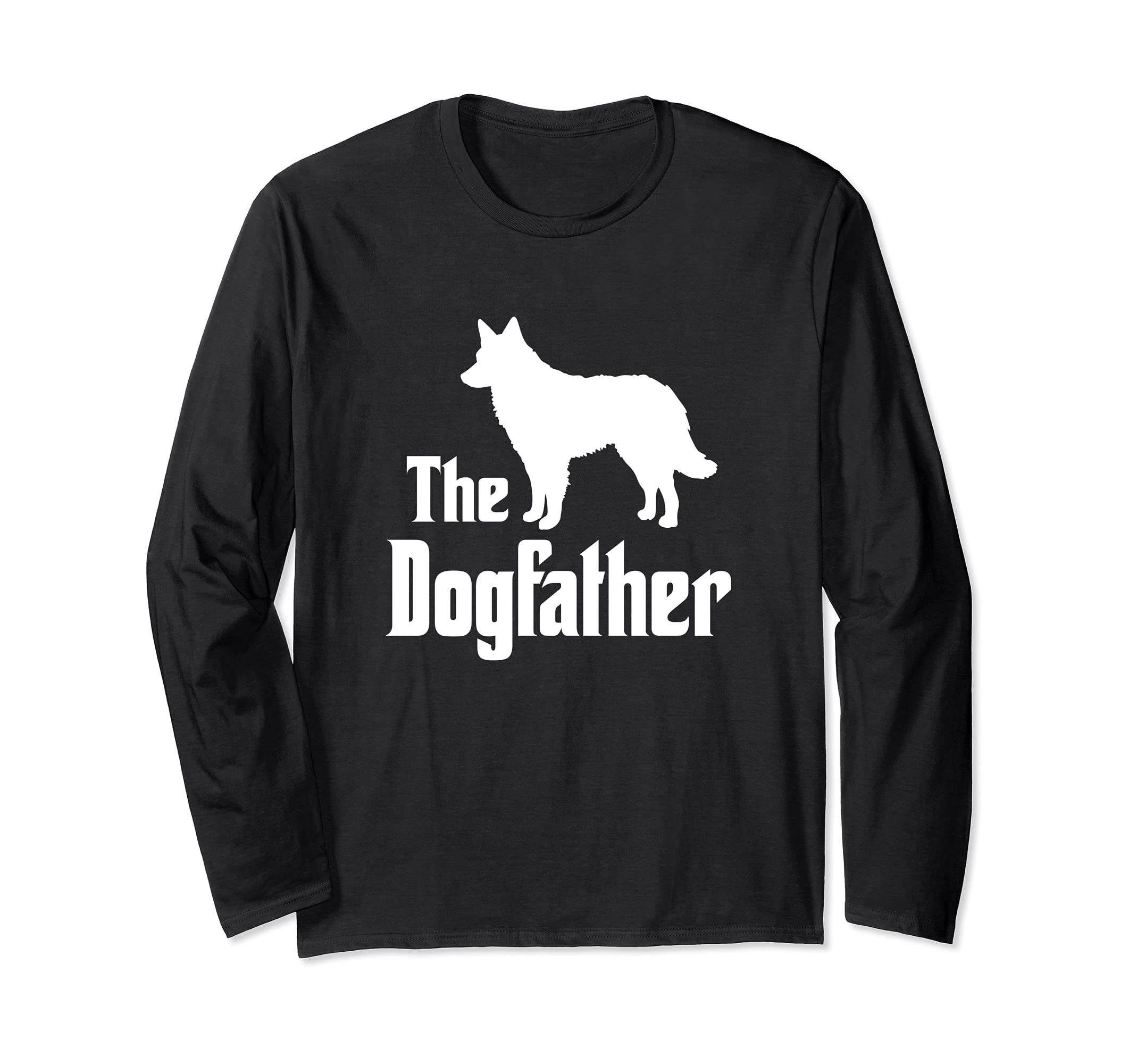 The Dogfather - funny dog gift, funny Mudi Long Sleeve T-Shirt