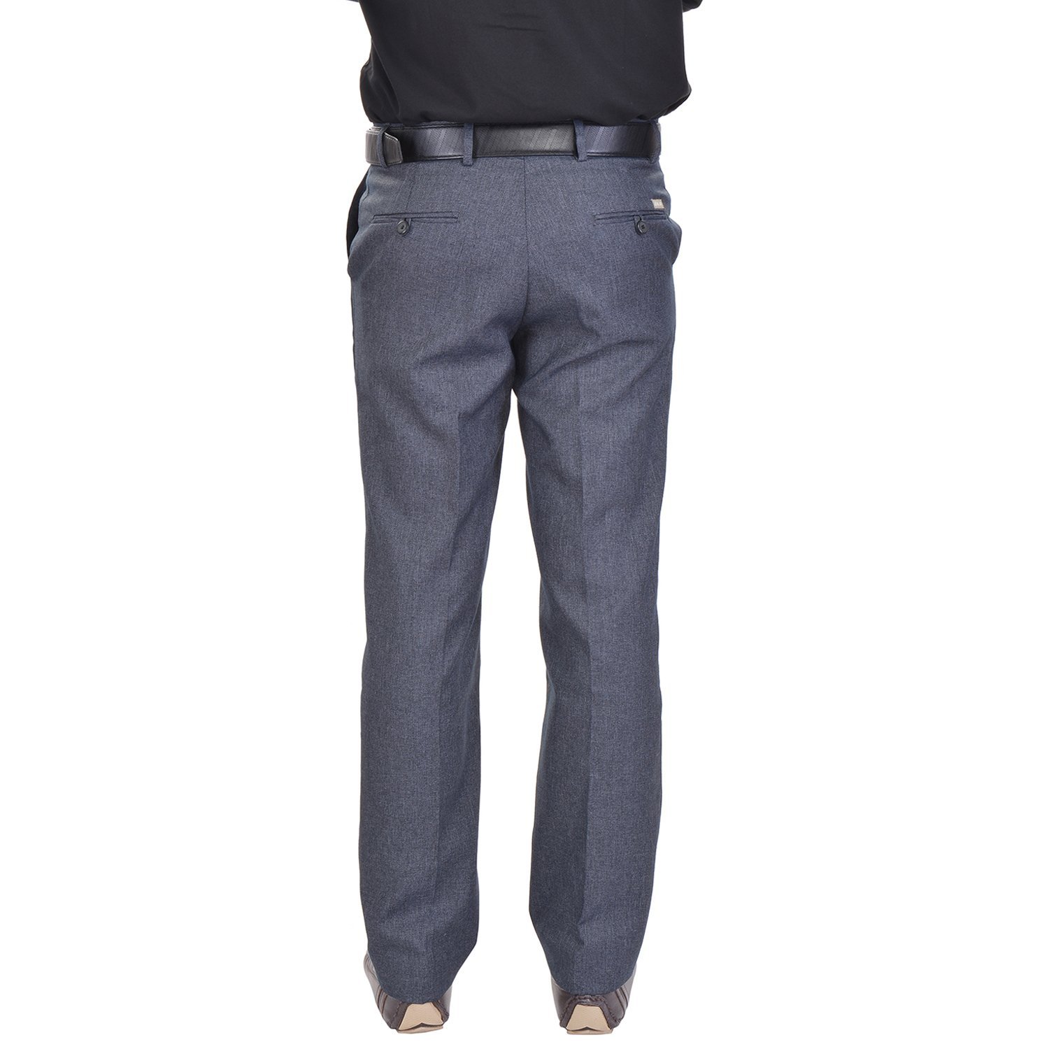 ad & av men's formal trouser (royalcotton_108_aa) - grey