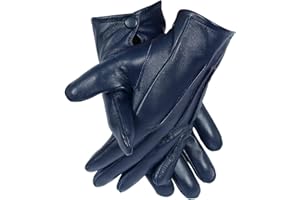 LEATHER LH HANDS "NA" Men's Dress Driving Genuine Sheep Leather Unlined Gloves