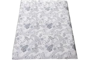 Aigbiot 100% Washed Cotton Zippered Futon Cover for Japanese Futon Floor Mattress, Super Soft and Machine Washable