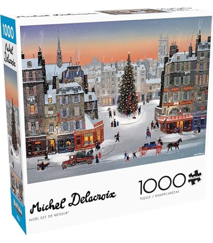 Amazon.com: Buffalo Games - Michel Delacroix - Christmas in