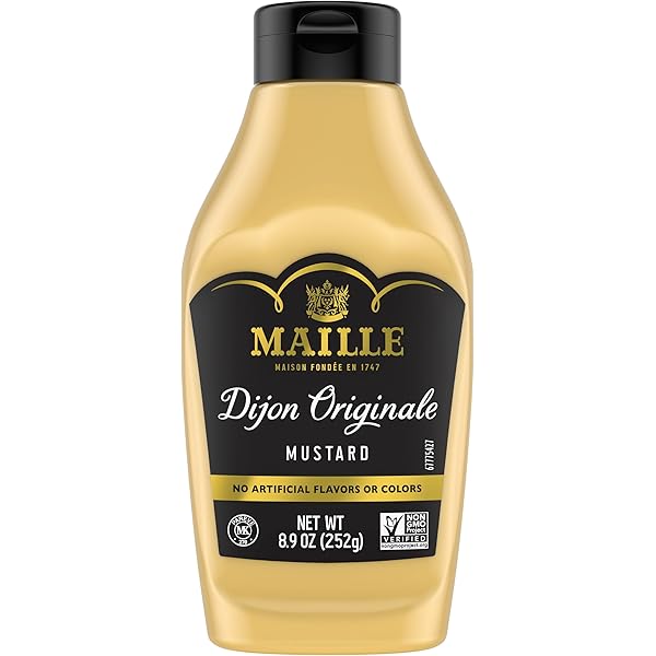 The New Primal Dijon Mustard 6 Oz - Gluten Free Gourmet Mustard