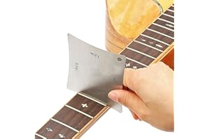 Guitar Fingerboard Fretboard Saddle Nut Radius Gauges Measuring Tool 7.25in 9.5in 10in 12in Fingerboard Saddle Nut Radius Gau