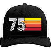 NewEleven 50th Birthday Gifts for Men Women - 1975 Birthday Decorations for Him, Her - Gifts for People Turning 50 Year Old Mom, Dad, Wife, Husband - Retro Trucker Hat