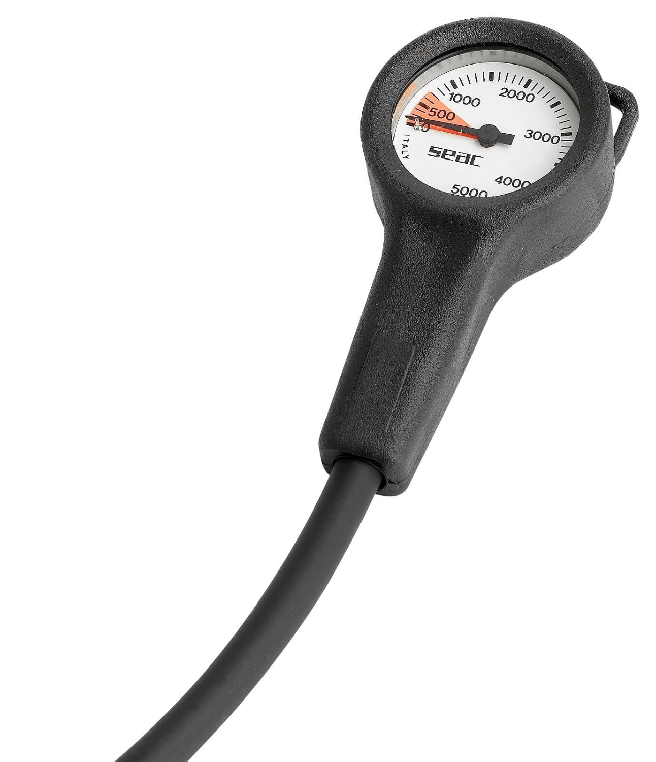 Seac Scuba Analog SPG Pressure or Depth Gauge Console with Brass