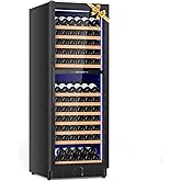 Velieta 24 Inch Dual Zone Wine Cooler Refrigerator, Large Capacity Freestanding/Built-in Upgraded Professional Wine Fridge wi