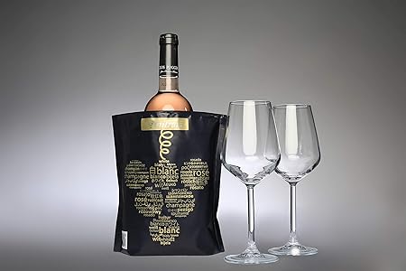 Saciso Set Di 5 Bottiglie Di Vino O Champagne Amazon It Casa E Cucina