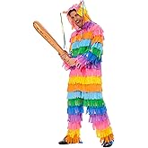Pinata Costume Women Men - Funny Halloween Costumes for Women Men Adult Onesie Jumpsuit with Bat