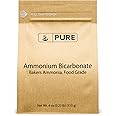 Pure Original Ingredients Ammonium Bicarbonate (4oz) Baker's Ammonia, Traditional Leavening Agent, Food Grade