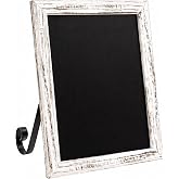 3 Sizes/3 Colors - Small Tabletop Chalkboard Sign with Stand | Hanging, Magnetic, Standing Tabletop for Countertop