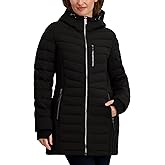 Nautica Women's Mid Length Packable Down Coat