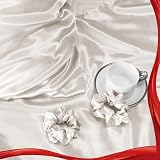 Vielit Satin Pillowcase 2 Pack 50x75cm for Hair & Skin Care Beige view 6