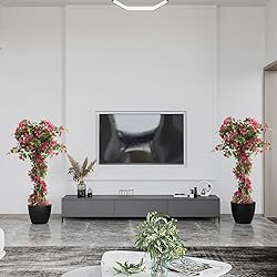 5 Feet Artificial Bougainvillea Flowers Trees, Faux