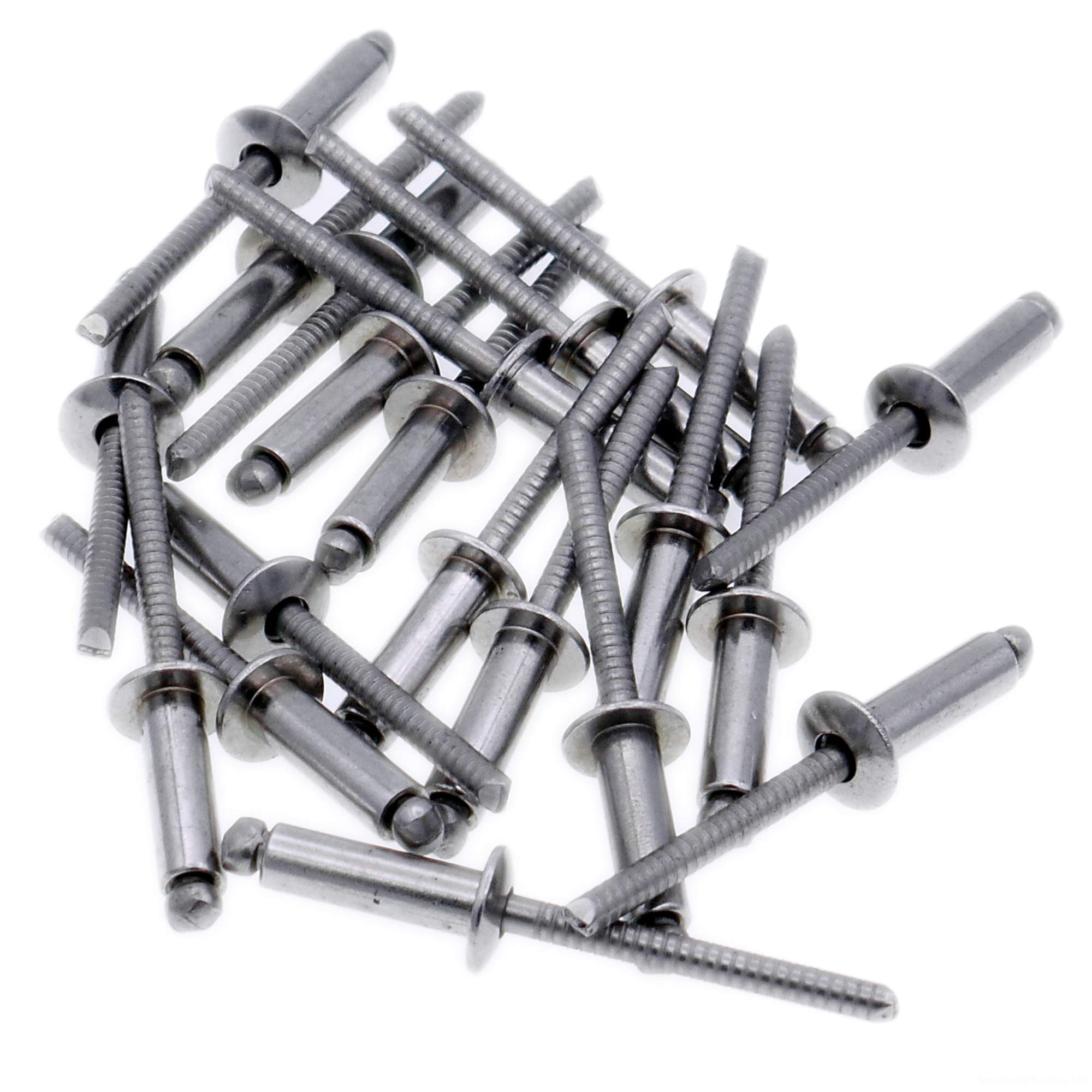 M4.8 (4.8mm x 8mm) Dome Blind Rivet - Stainless Steel (A2) (Pack of 20)