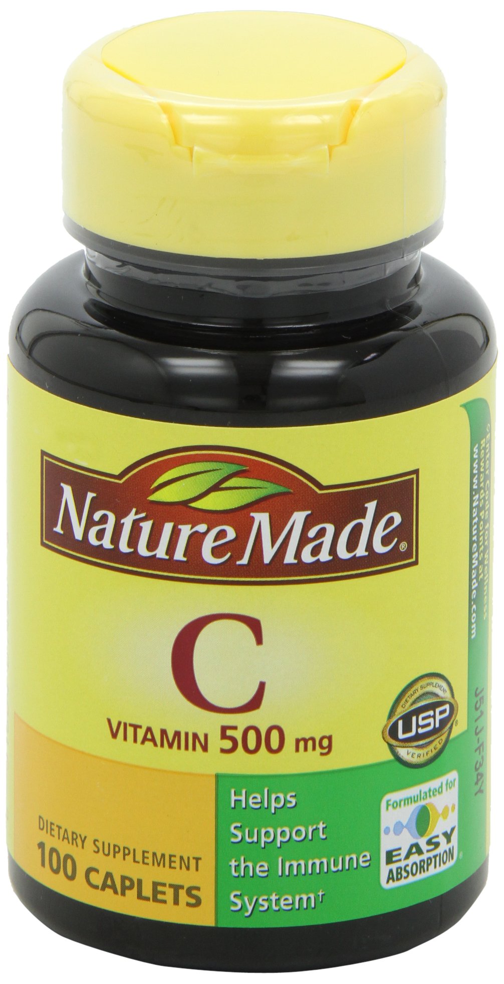 Nature Made Vitamin C 500mg, 100 Caplets (Pack Of 3) on Galleon Philippines