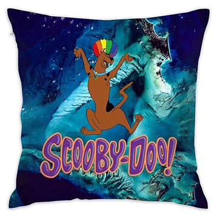 Amazon Com Kopdse Be Cool Scooby Doo Soft Square Throw Pillow