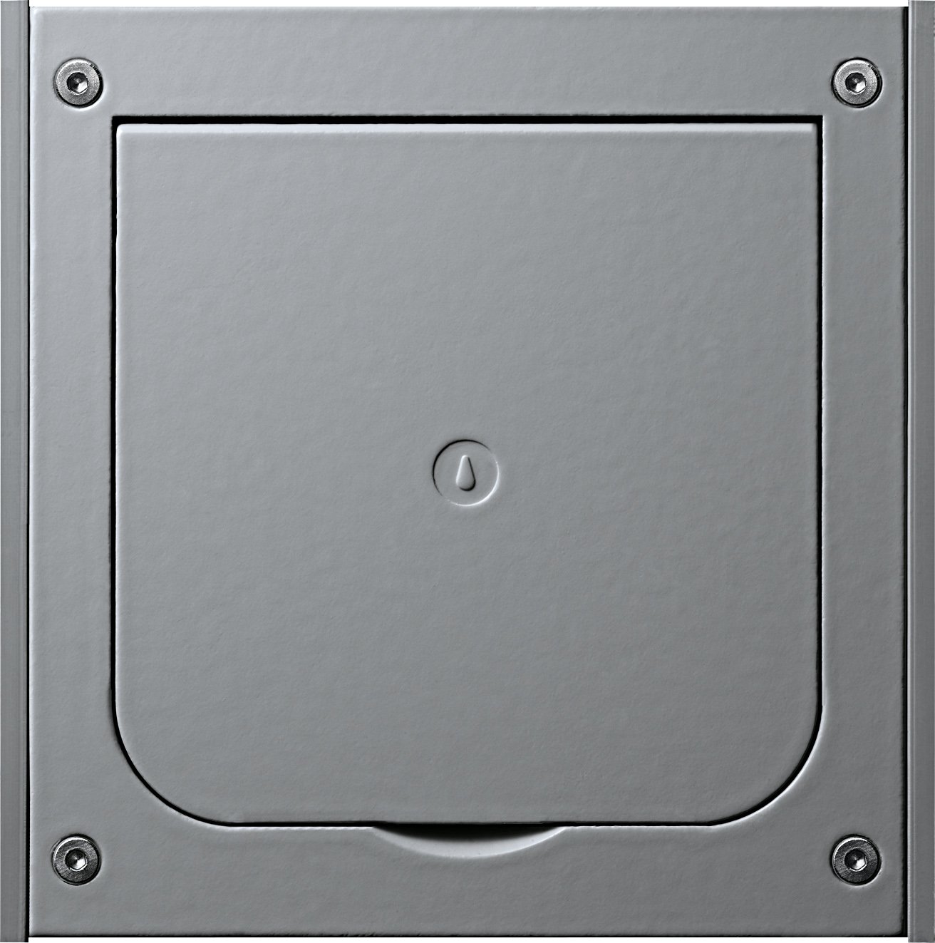 GIRA 011800 Floor Empty Housing Flush-Mounted Die-Cast Aluminium