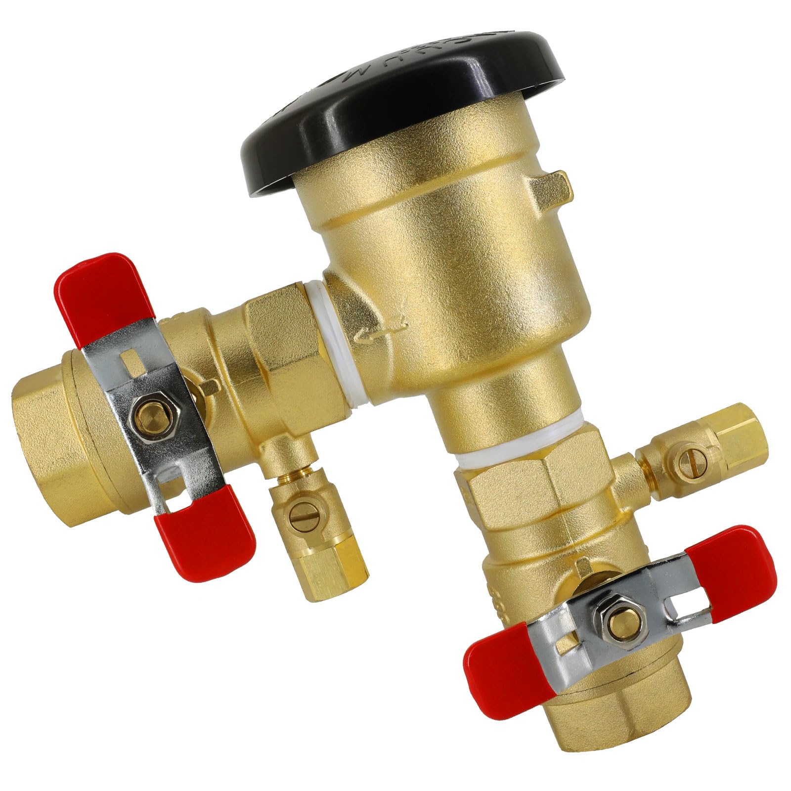 Photo 1 of 1" 720A 1-720A Pressure Vacuum Breaker Assembly,Brass Irrigation Backflow Preventer Valve for Lawn Irrigation System, Garden Sprinkler, Outdoor Water Line, Anti-Siphon Protection MAX 400PSI