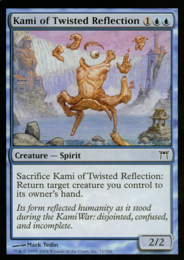 Magic the Gathering Kami of Twisted Reflection