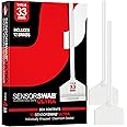 Photographic Solutions Sensor Swab Ultra 33mm Type-4 Digital Imaging Sensor Cleaner Swabs for Cleaning Medium Format Mirrored or Mirrorless Cameras. Sensor Dust & Oil Remover (Pack of 12)